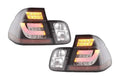 E46 Sedan LED Bar Black Tail Lights (02-05)