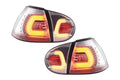 VW Golf 5 Mk5 Chrome Clear LED Tail Lights (2003-2008)