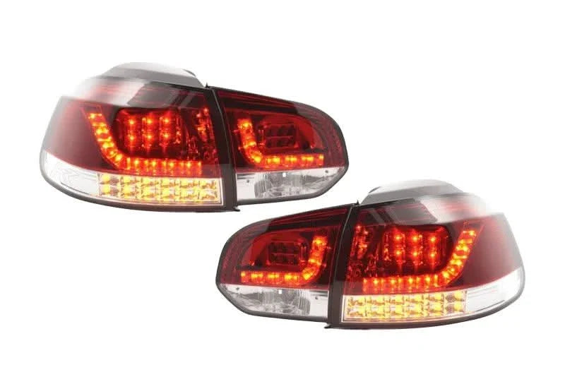 VW Golf Mk6 GTI LED Red Tail Lights V2 LED Indicators (2008-2014)