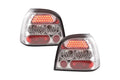 Volkswagen Golf 3 1HXO Chrome Clear LED Taillights Set (1992 - 1997)