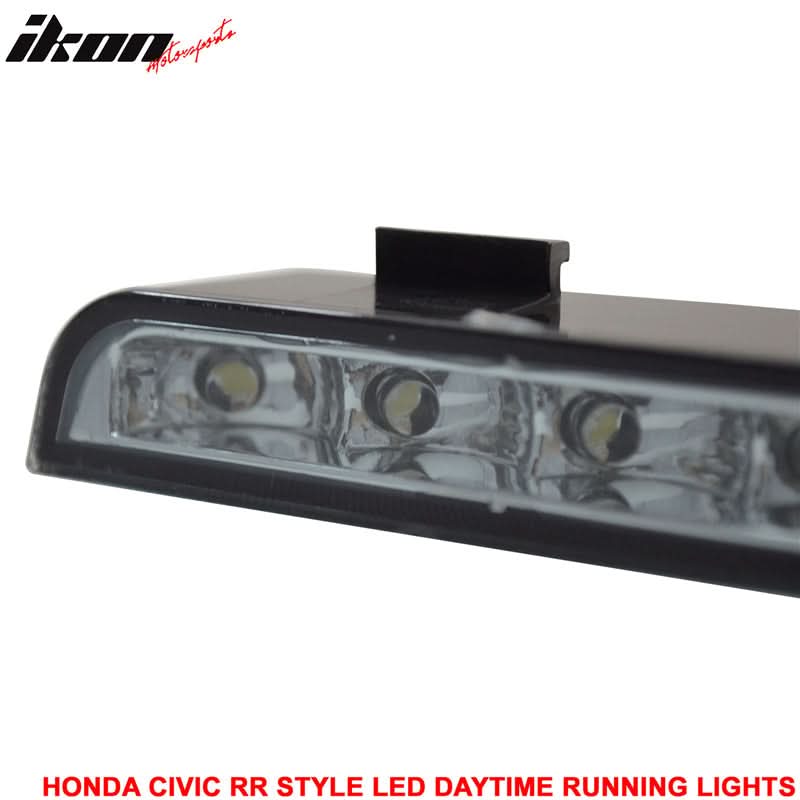Fits 06-11 Civic Mugen RR Front Bumper & Daytime Running Fog Lamp