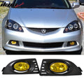 2005-2007Â Acura RSX Yellow Lens Bumper Fog Lights Lamps RH LH Driving