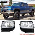 2003-2006Â Chevy Silverado Fog Lights Wiring Kit Bulb H10 12V 42W ABS