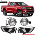 2015-2017Â  Chevy Colorado Front Fog Light Lamp H3 12V 20W Clear Lens
