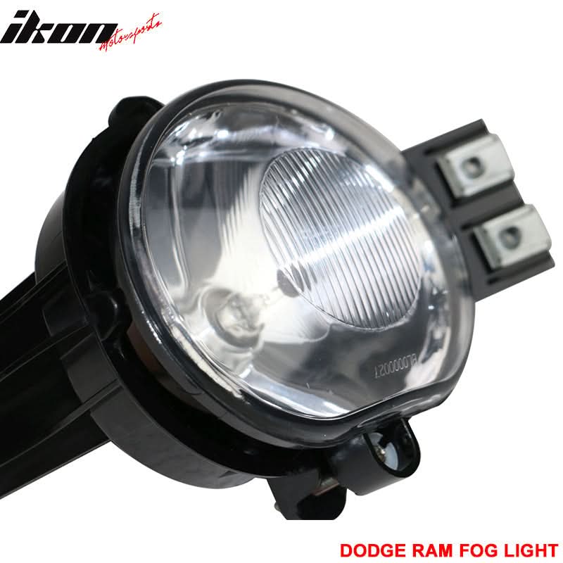 Fits 03-08 Ram Fog Lamp Fog Light Wiring Kit Bulb 9006(HB4) 12V 55W