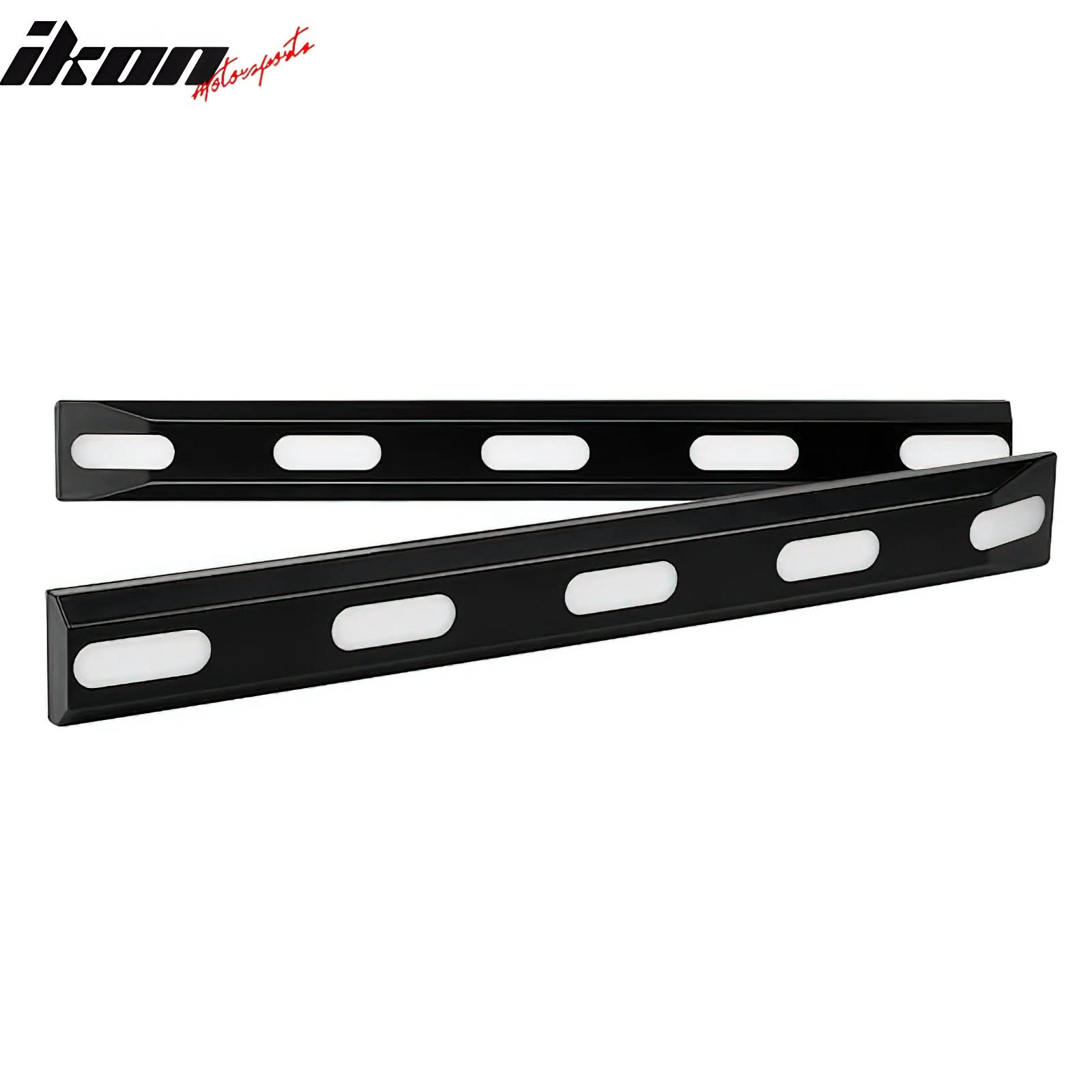 2021-2025 Ford Bronco 2/4 Door Front Bumper Grille Lights Black