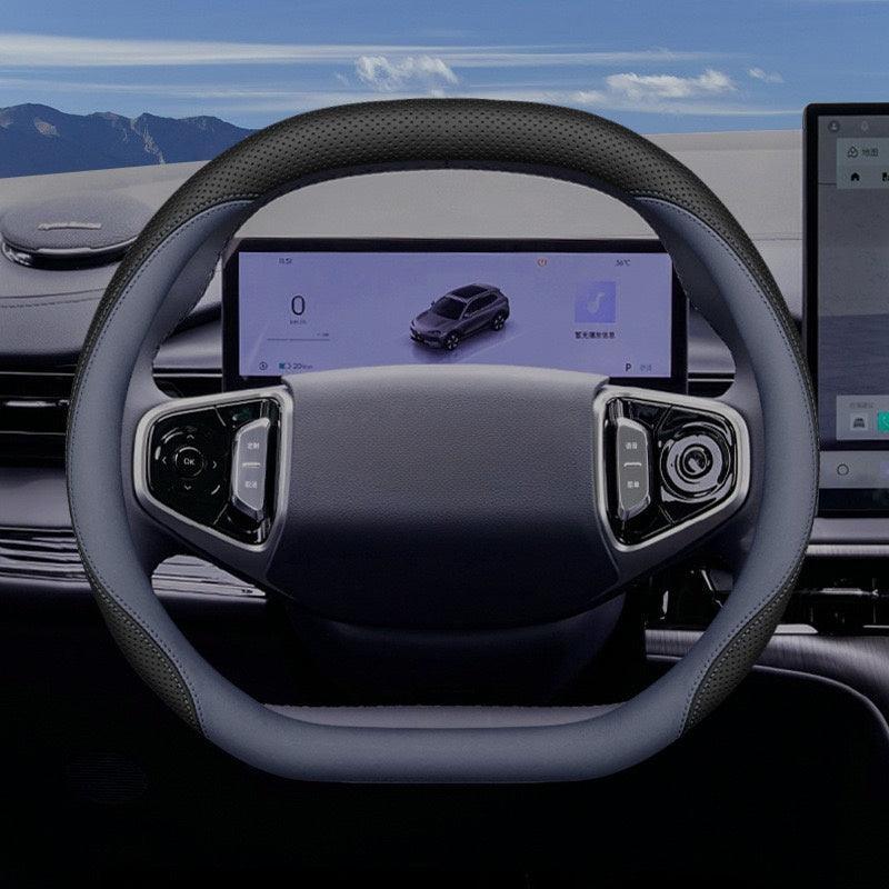 Nappa Leather Steering Wheel Cover for Lynk & Co 08