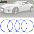17 inch Blue Heavy Duty Wheel Guard Rim Protecting Trim