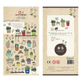 Suatelier Potted Plant PVC Stickers | Korean Import DIY Scrapbooking Set