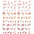 90pcs Floral and Nature Sticker Pack | Creative DIY Decals for Journaling and Phone Cases