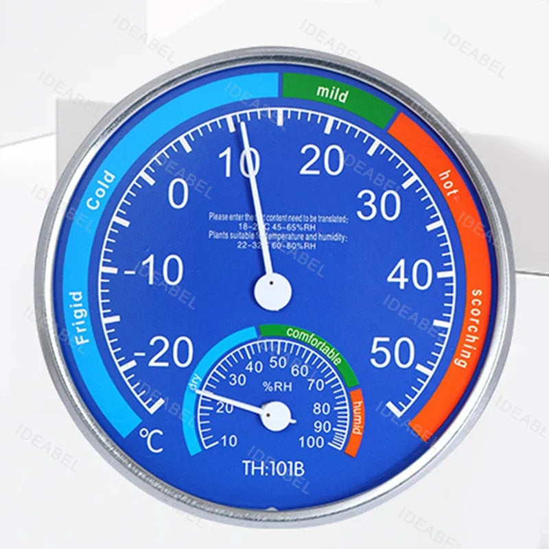 Pointer Type Thermometer Hygrometer | Indoor Temperature and Humidity Monitor
