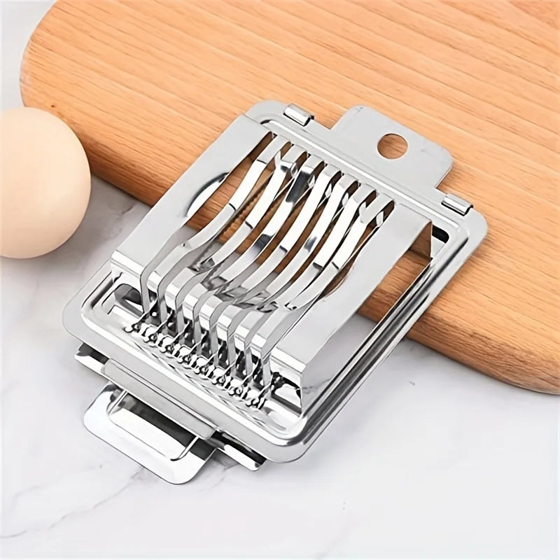 Stainless Steel Egg Slicer | Multi-Functional Kitchen Tool