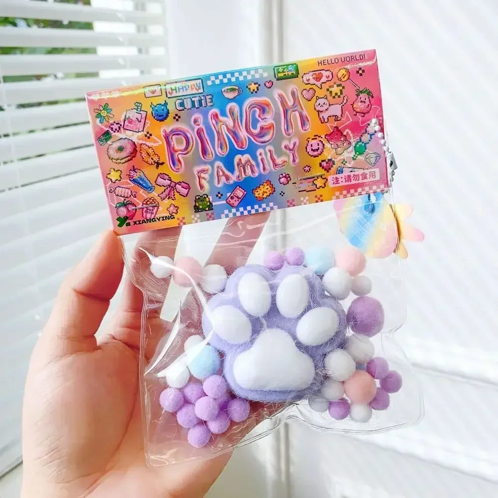Squeeze Cat Paw Toys | Cute Soft Stress Relief Squishy Toy
