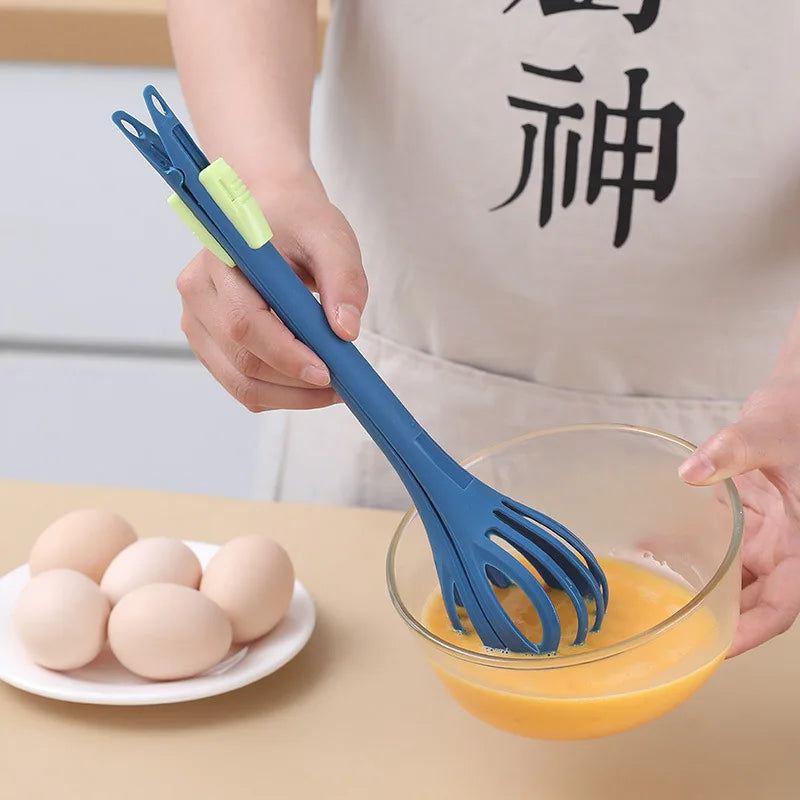 Egg Beater and Food Clip Set | Multifunctional Kitchen Tool