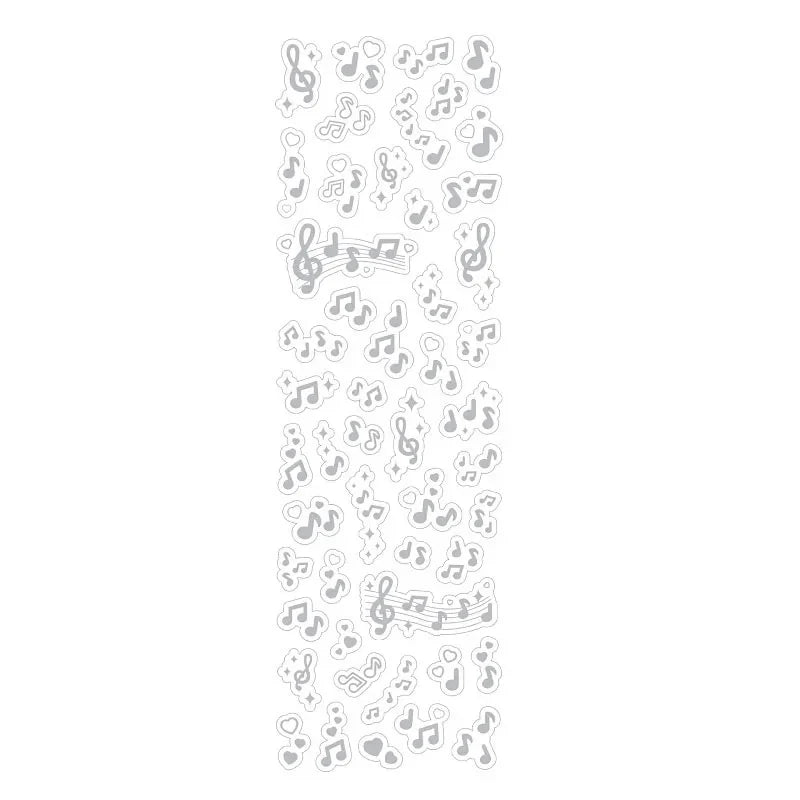 Cute Decorative Paper Stickers for Photocards and Scrapbooking | Kawaii Toploader Sticker Pack