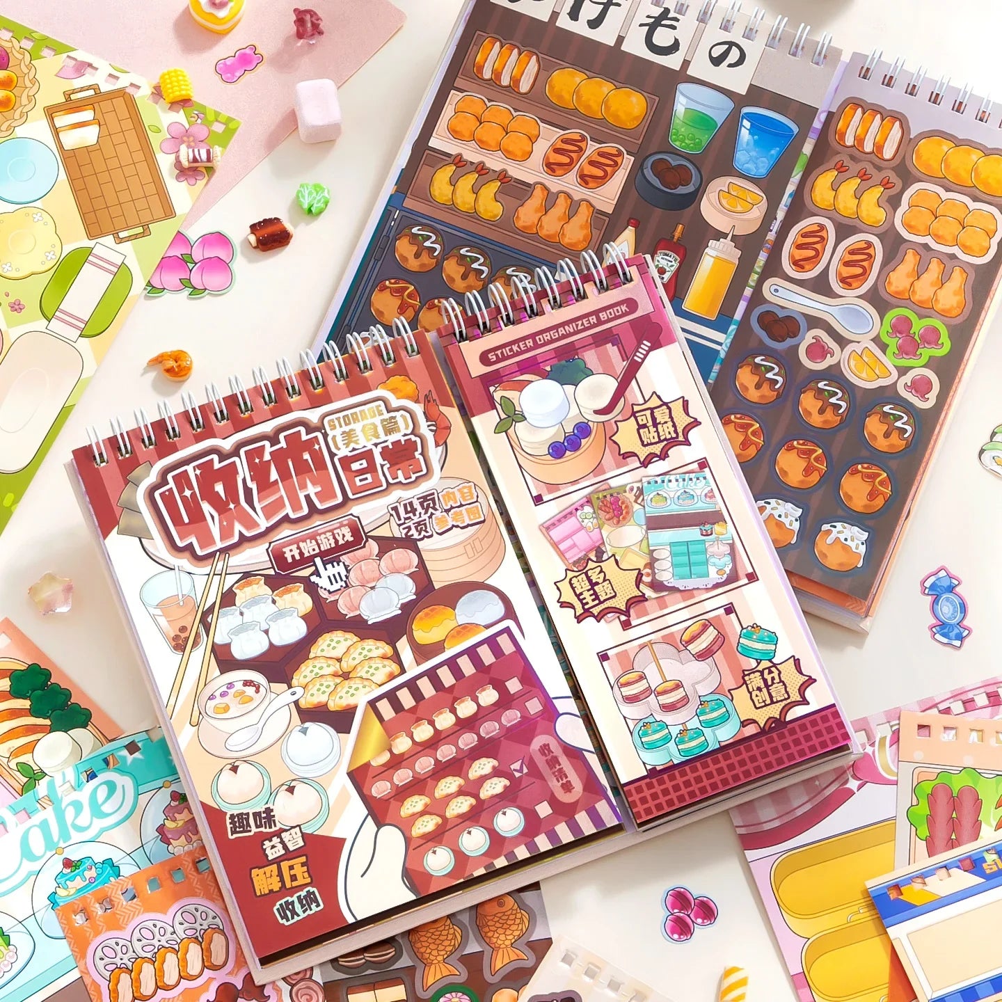 30pcs Daily Life Sticker Book | Organized Journal Supplies