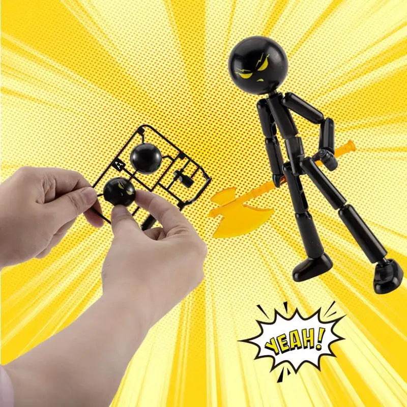 Multi-jointed Stickman Action Figure | 3D Printing Mannequin Toy
