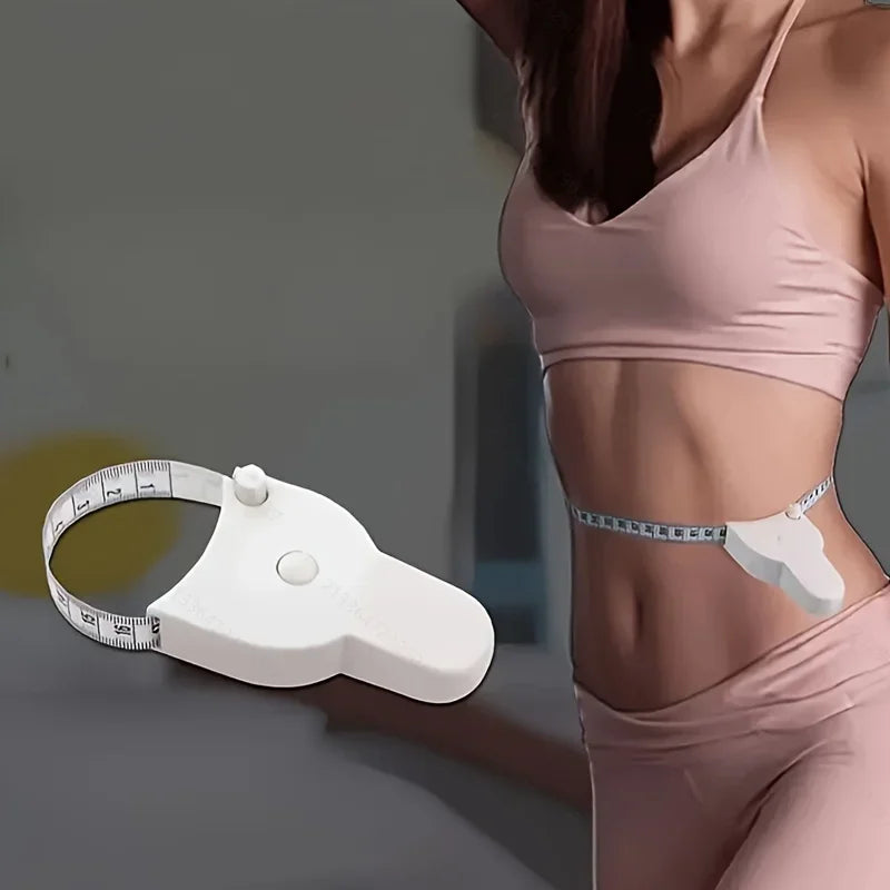 Body fat Caliper and Waist Tape Set | Portable Fitness Measuring Tool