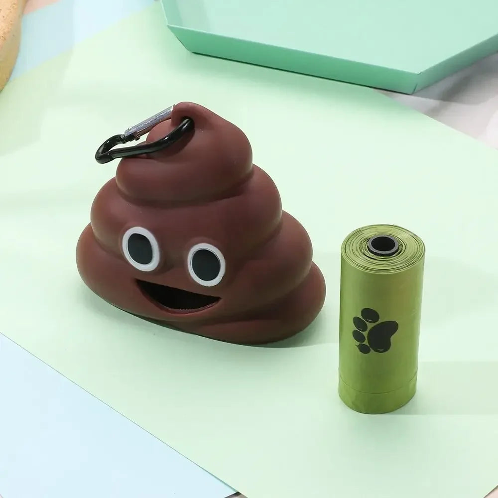 Pet Fecal Bag Dispenser | Portable Eco-Friendly Dog Waste Bag Holder with Clip