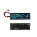 LED Voltage and Battery Capacity Display Board | DC 7-55V Universal Smart Battery Charge Indicator with Low Voltage Alarm