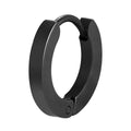 Vnox Small Hoop Huggie Earrings | Glossy Stainless Steel Minimalist Earrings for Women and Men