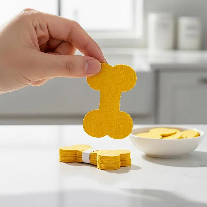 Yellow Fish-Shaped Pet Memorial Joss Paper | Ceremonial Funeral Money Notes for Dog Cat Loss Remembrance