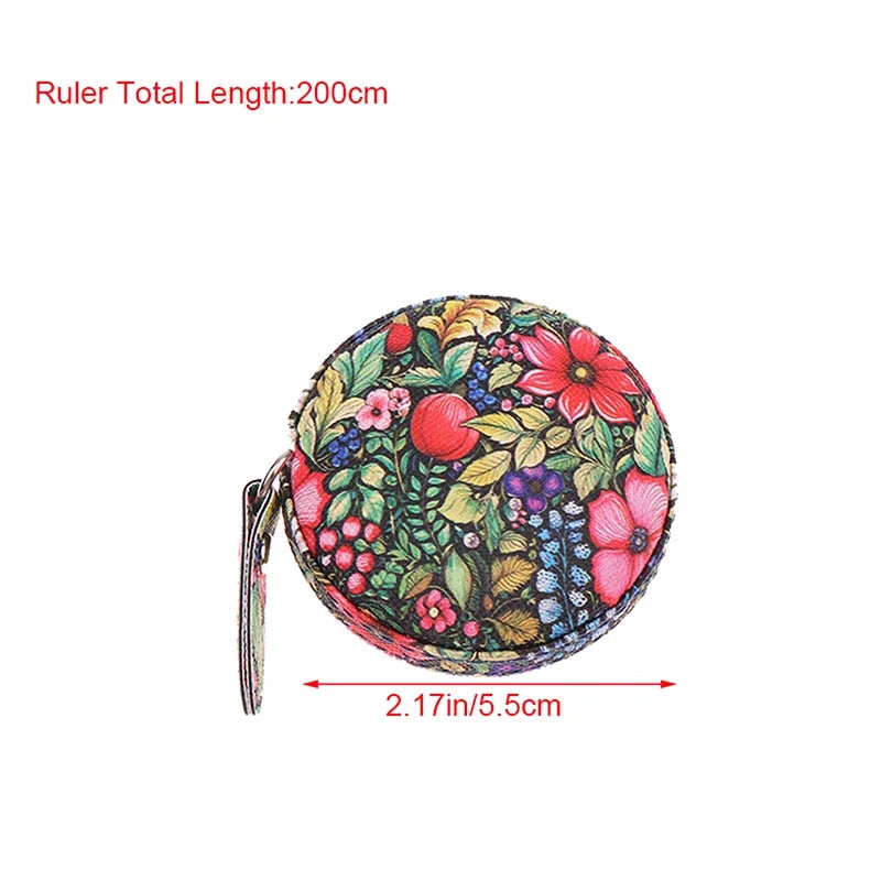 2M Mini Soft Ruler Double-sided | Sewing Tape Measure with Centimeters and Inches