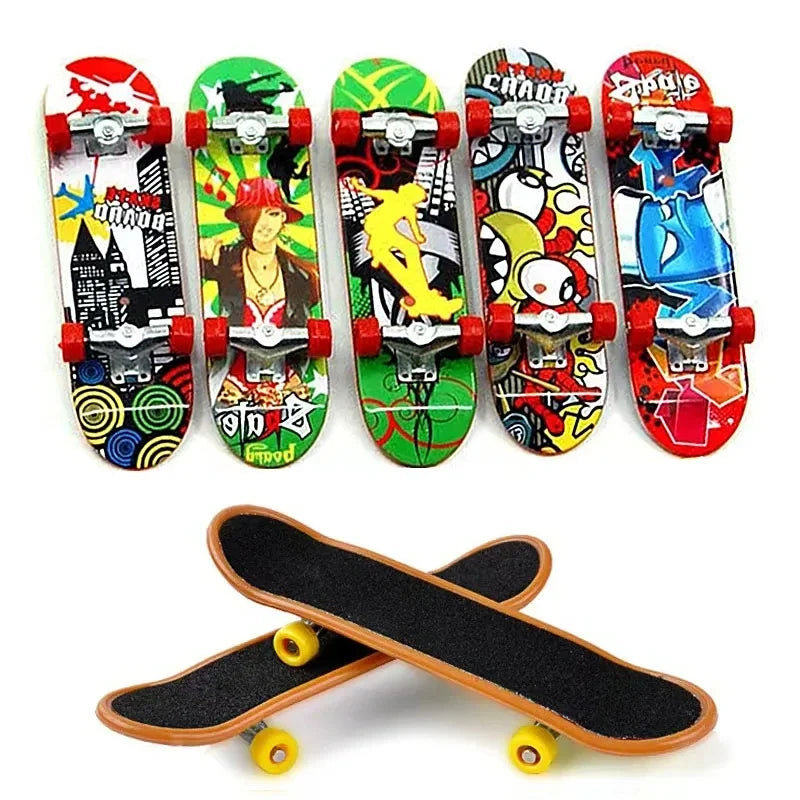 AMZSTEM Fingerboard Set | Professional Mini Skateboard Toy Collection