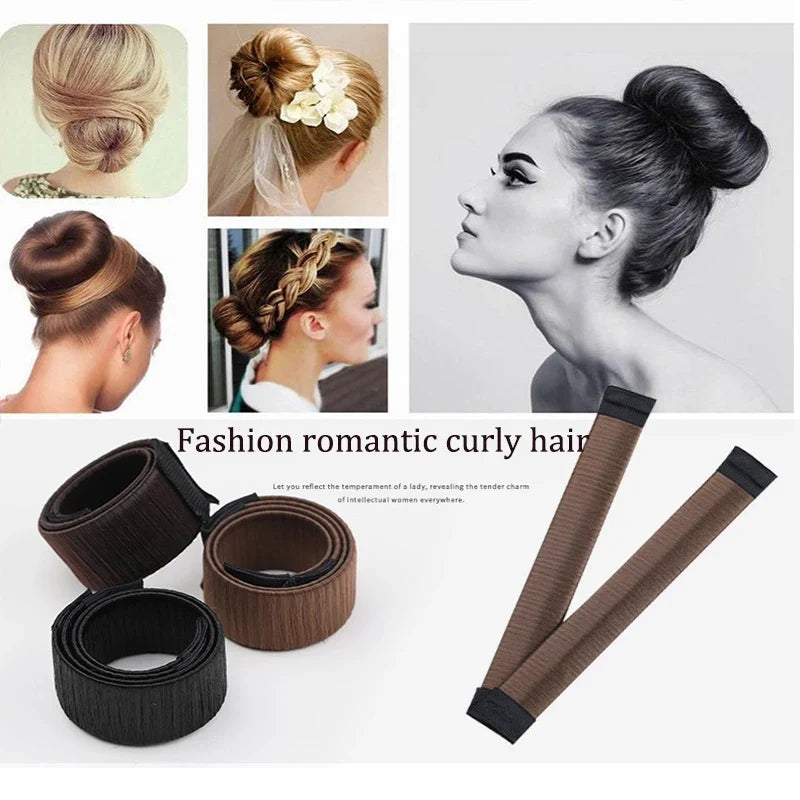 For Beam Twister Hairpin Bagel Sofia Twist Hair Donut Bun Accessory | Industrial Style Hair Tool