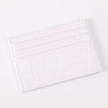 Crocodile Candy Color PU Leather Slim Credit Card Holder | Compact Wallet for Women and Men