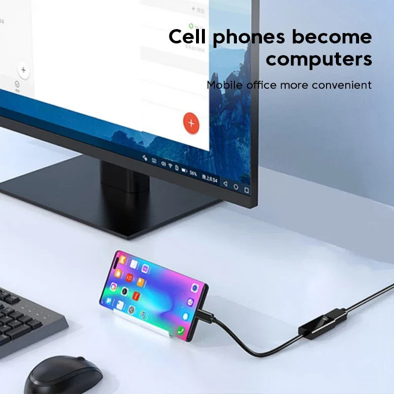 USB C to HDMI Adapter | 4K USB 3.1 Converter for Laptop and Phone