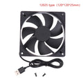 USB Brushless Cooling Fan | 5V Quiet Computer Router Cooler for Electronics
