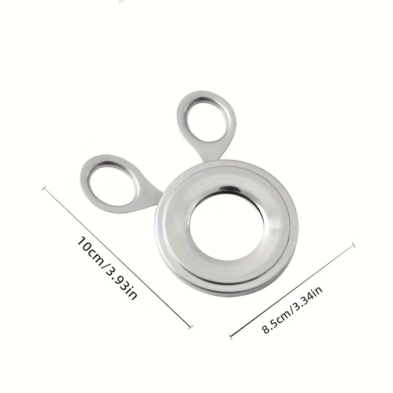 Portable Stainless Steel Egg Topper Tool | Easy Perfect Egg Cracker for Breakfast
