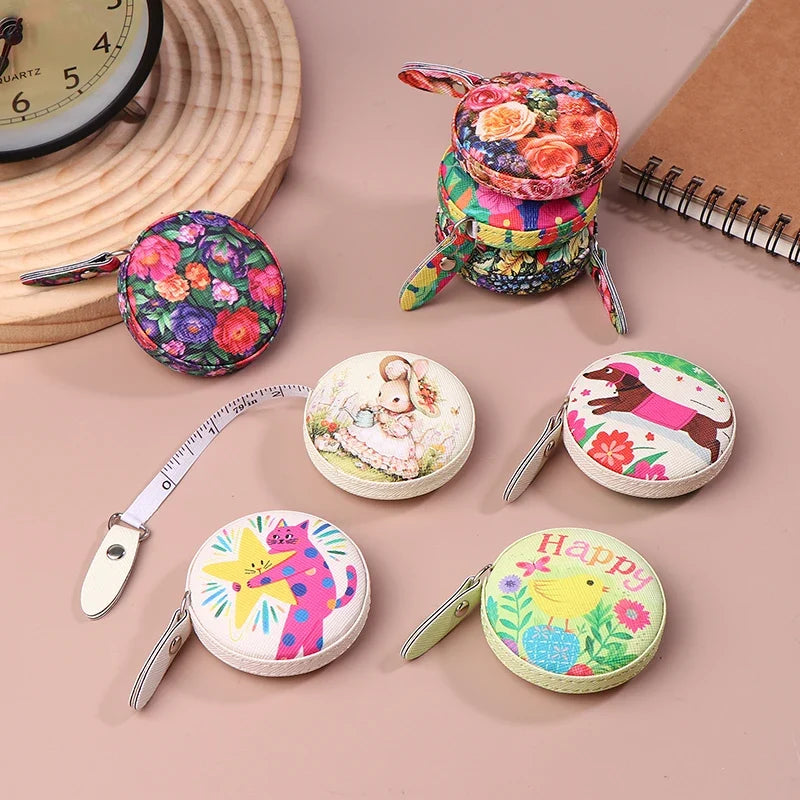 2M Mini Soft Ruler Double-sided | Sewing Tape Measure with Centimeters and Inches