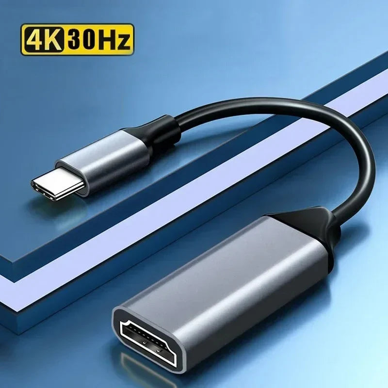 USB C to HDMI Adapter | 4K USB 3.1 Converter for Laptop and Phone