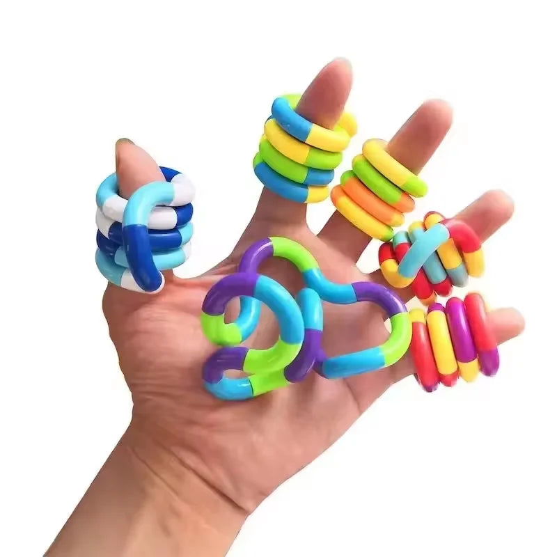 Twist Music Puzzle Toys | Fun Deformation Rope Knot Stress Relief for Kids and Adults