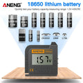 ANENG 168Max Digital Lithium Battery Tester | Universal Capacity Checker for AAA AA Button Cells