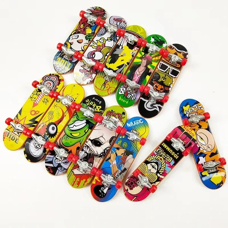 AMZSTEM Fingerboard Set | Professional Mini Skateboard Toy Collection