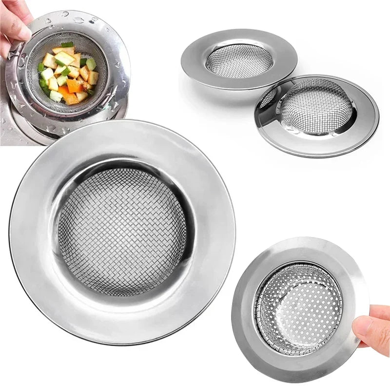 Kitchen Sink Strainer | Stainless Steel Mesh Drain Filter for Sink and Bathroom