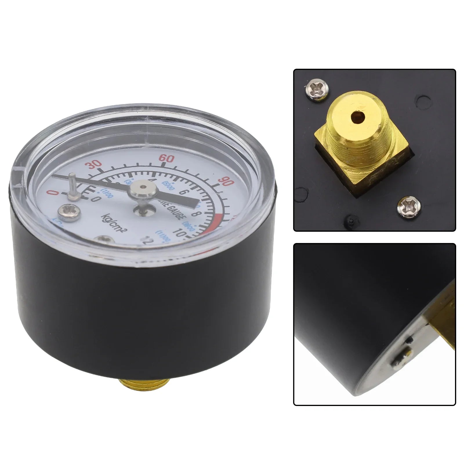 1pc Pressure Gauge for Air Compressor | Power Tool Replacement Accessory