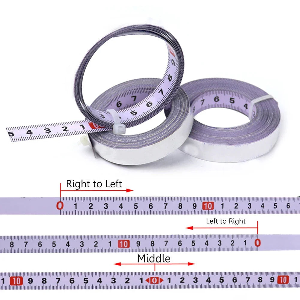 Self-Adhesive Tape Measure | Multipurpose Measuring Ruler for Woodworking and Sewing