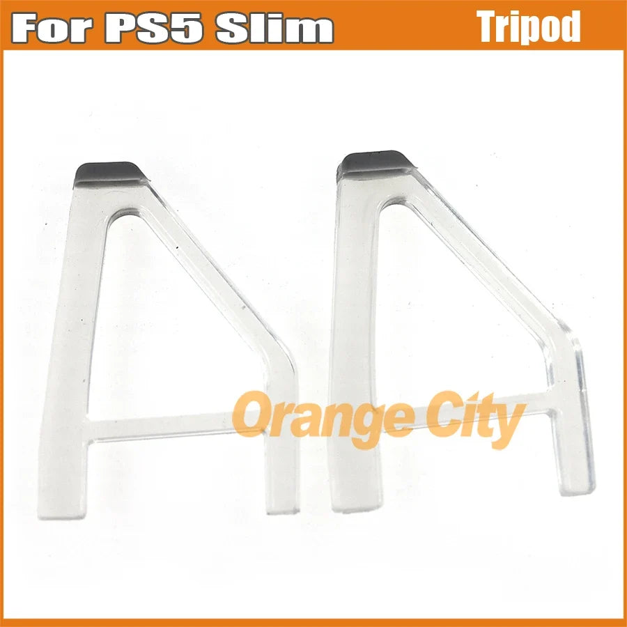 1Pair PS5 Slim Triangular Stand | Anti-Slip Heat Dissipation Bracket for Optical Drive Version