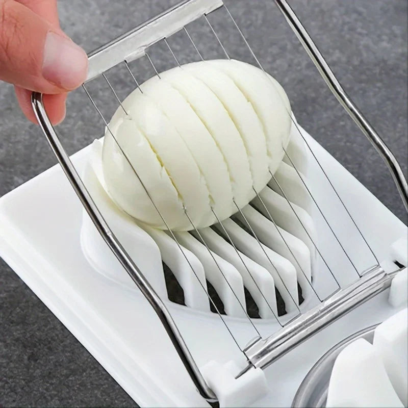 Home Multifunctional Egg Slicer | Boiled Egg and Vegetable Cutter Tool