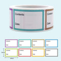 200 Pieces Food Labels | Date Stickers for Freezer and Refrigerator Food Containers