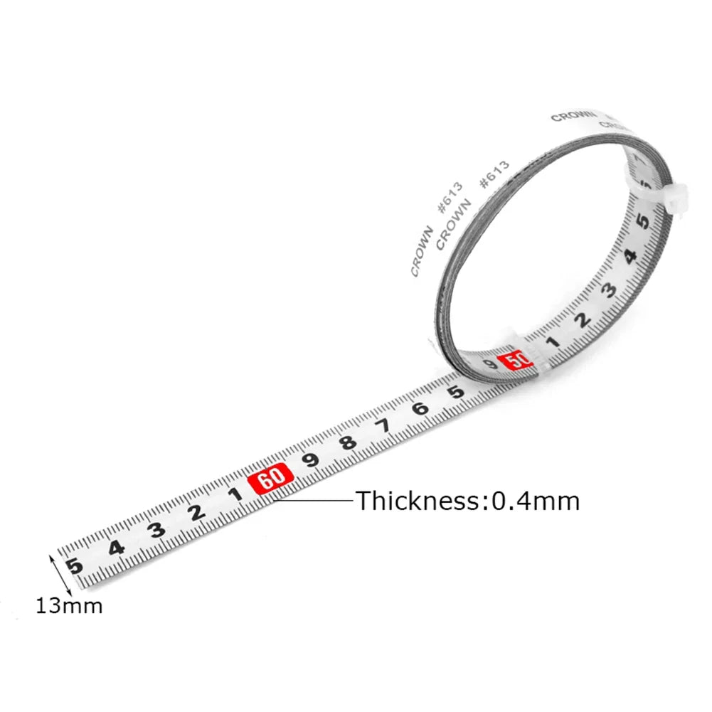 Self-Adhesive Tape Measure | Multipurpose Measuring Ruler for Woodworking and Sewing