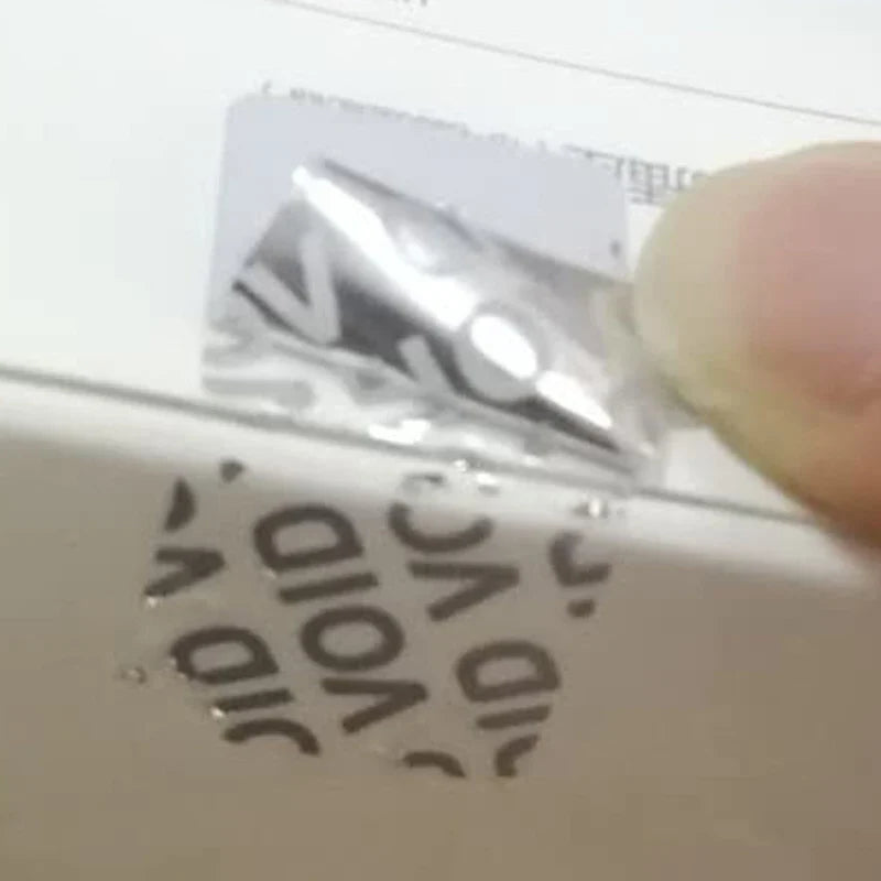 Tamper Proof Void Labels | Disposable Security Seal Stickers