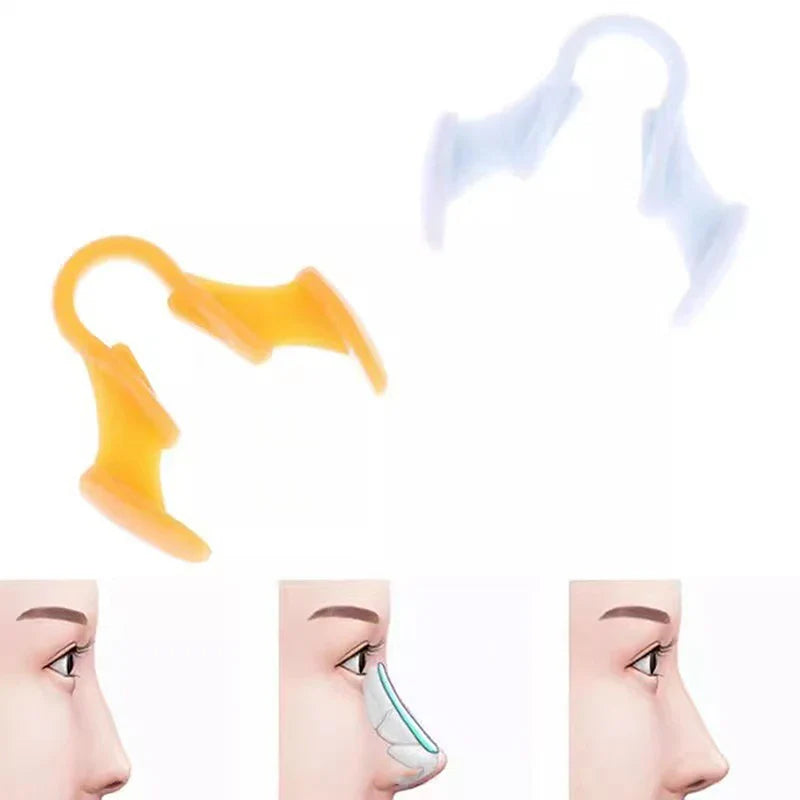 2Pcs Silicone Nose Clip Anti Snoring Nasal Dilator | Stop Snore Aid for Better Sleep