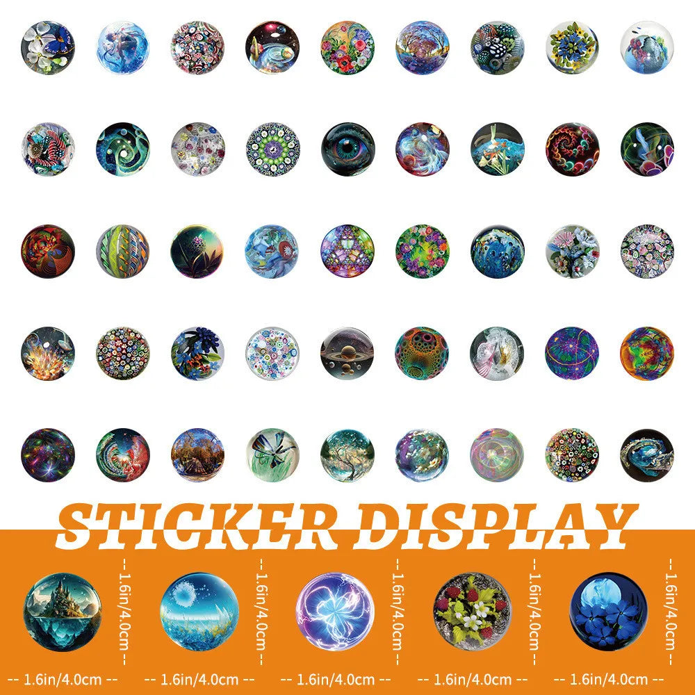 100 Cartoon Graffiti Stickers for Helmet Laptop Bike Skateboard | Waterproof Decals