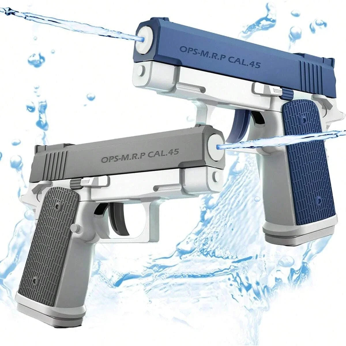 Electric Water Gun Rechargeable Automatic & Manual Spray Gun Capacity Range Up to 32 FT Range for Adults & Kids