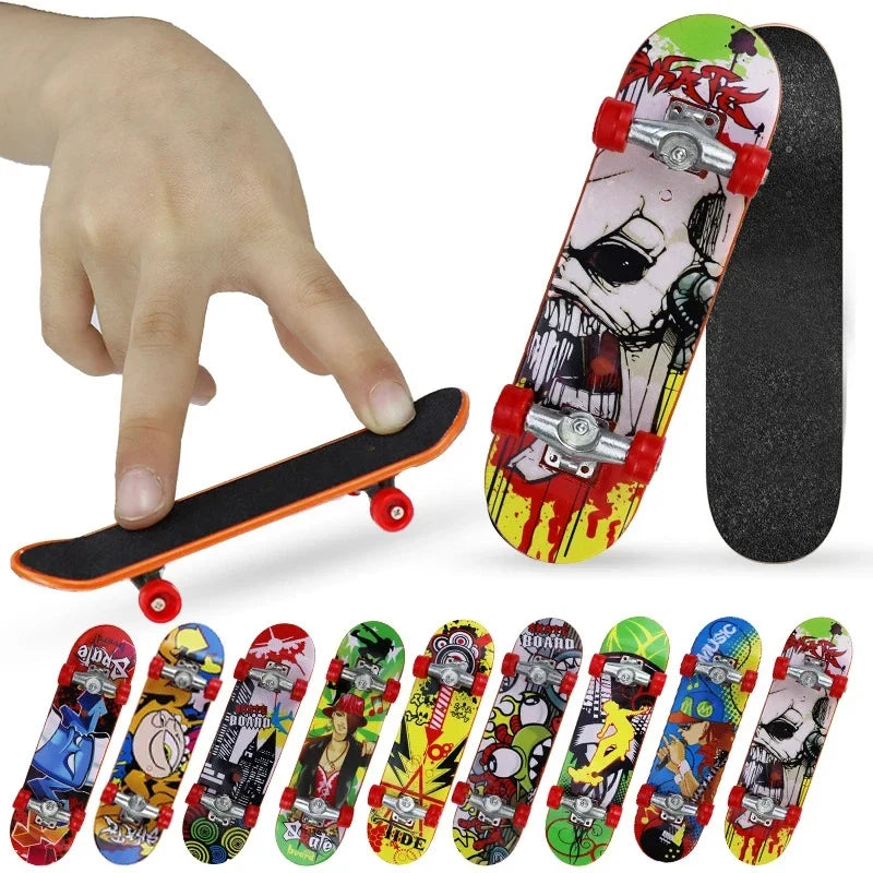 AMZSTEM Fingerboard Set | Professional Mini Skateboard Toy Collection